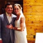 Rob and Jessica in Camp Firely of the Homestead Resort