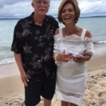 Elk Rapids wedding on the beach for Norm & Dianne