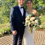 October Wedding Couple